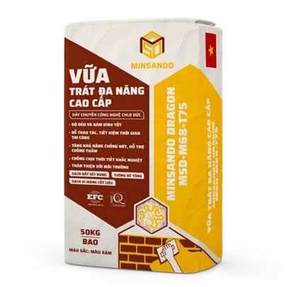 Vữa trát đa năng Minsando M68 T75 MSD-M68-T75