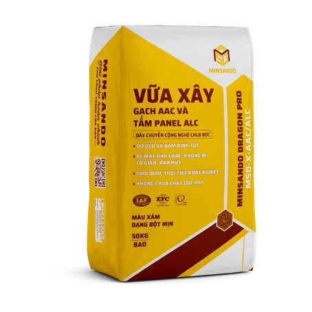 Vữa xây AAC ALC Minsando MSD-AAC-ALC